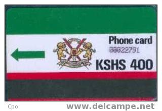 # KENYA 3 PHONE CARDS Sans Encoche 400 Autelca   Tres Bon Etat - Kenia