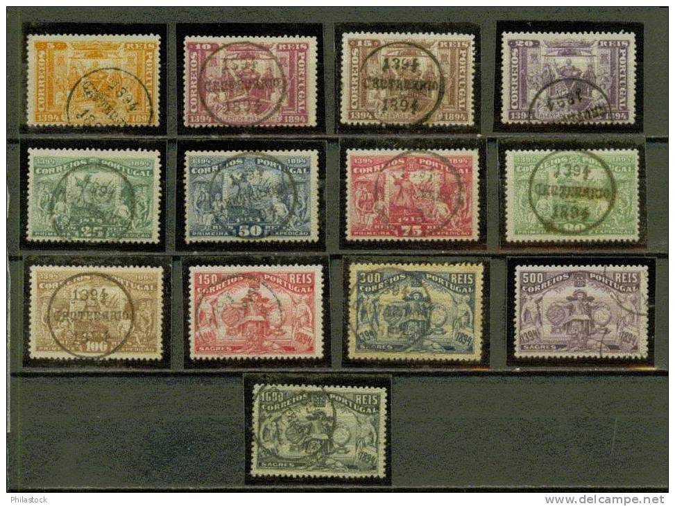 PORTUGAL N° 96 à 108 Obl. Superbe - Used Stamps