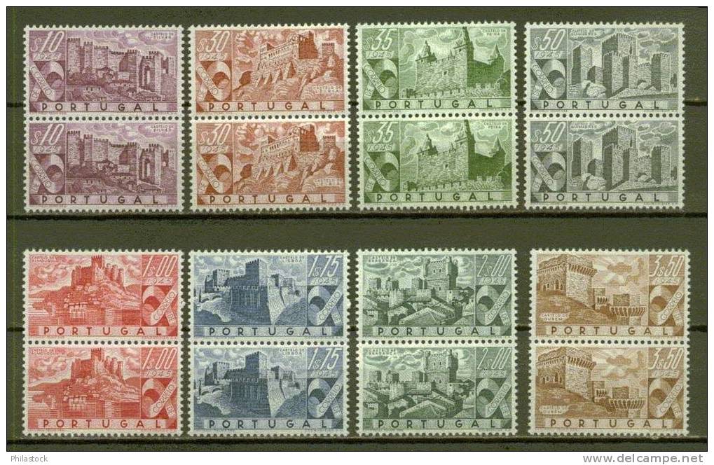 PORTUGAL N° 675 à 682 ** En Paires - Unused Stamps