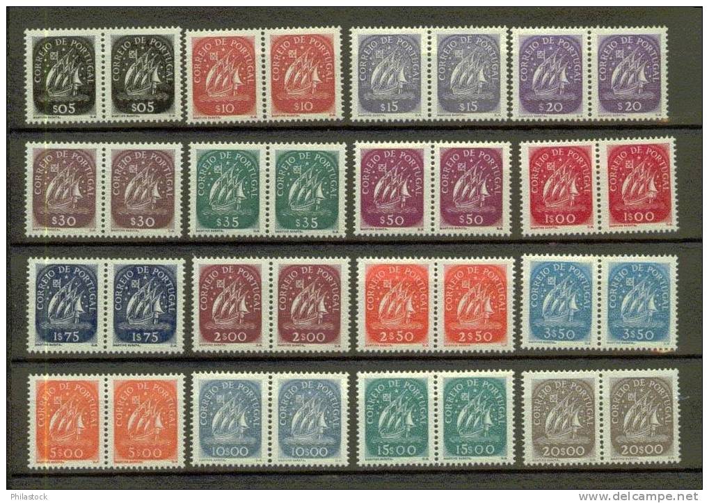 PORTUGAL N° 628 à 643 ** Série Courte En Paires - Unused Stamps