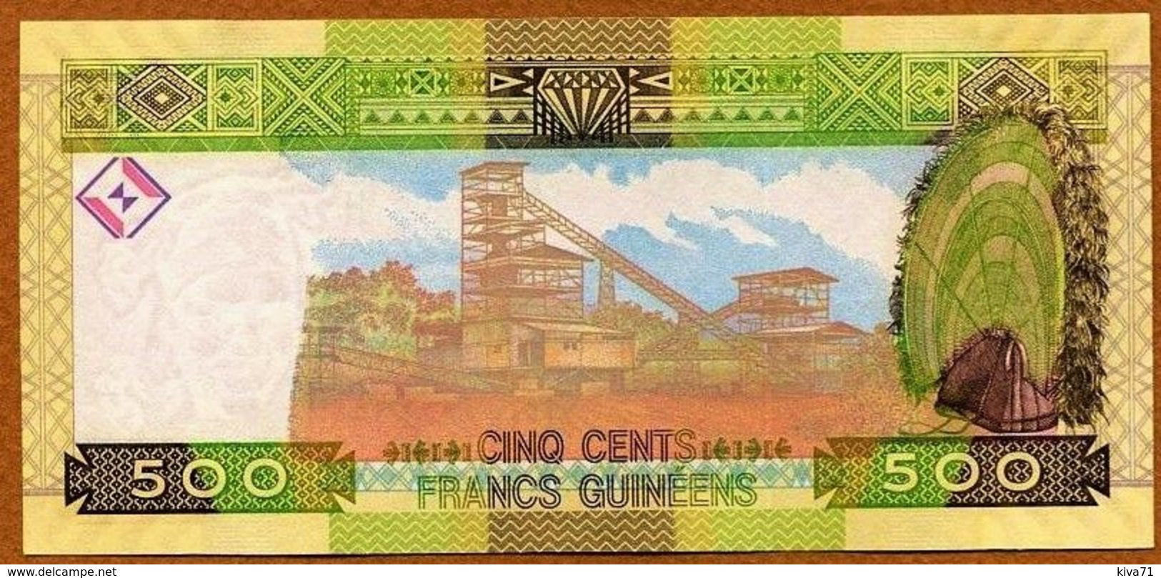 **Nouveaux** 500 Francs Guinéens  "GUINEE"   2006  UNC    Ble 34 - Guinée