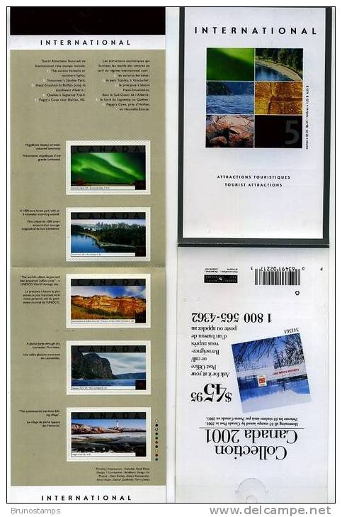 CANADA - 2002  TOURIST ATTRACTIONS TWO BOOKLETS MINT NH - Full Booklets