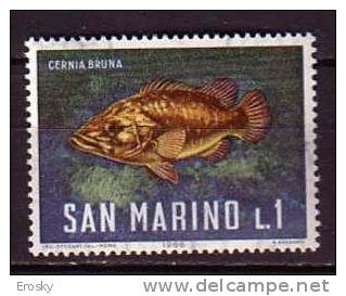 Y7202 - SAN MARINO Ss N°721 - SAINT-MARIN Yv N°676 ** POISSONS - Unused Stamps