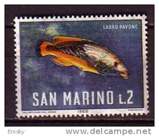 Y7203 - SAN MARINO Ss N°722 - SAINT-MARIN Yv N°677 ** POISSONS - Unused Stamps