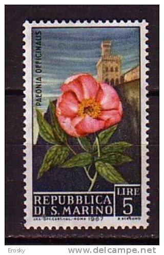 Y7214 - SAN MARINO Ss N°732 - SAINT-MARIN Yv N°687 ** FLEURS - Unused Stamps