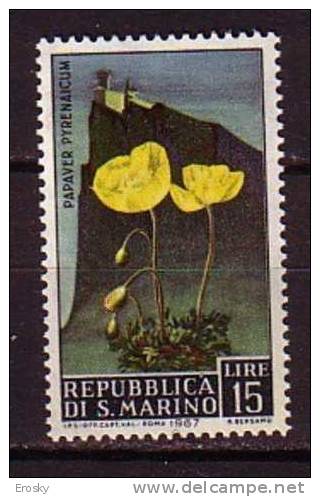 Y7215 - SAN MARINO Ss N°734 - SAINT-MARIN Yv N°689 ** FLEURS - Unused Stamps