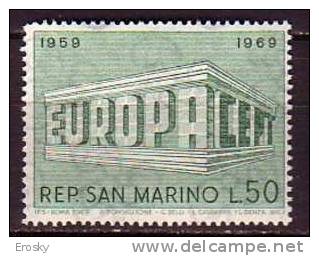 Y7244 - SAN MARINO Ss N°779 - SAINT-MARIN Yv N°733 ** EUROPA CEPT - Ungebraucht