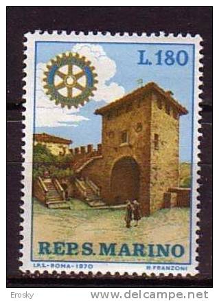 Y7313 - SAN MARINO Ss N°807 - SAINT-MARIN Yv N°762 ** ROTARY - Ungebraucht