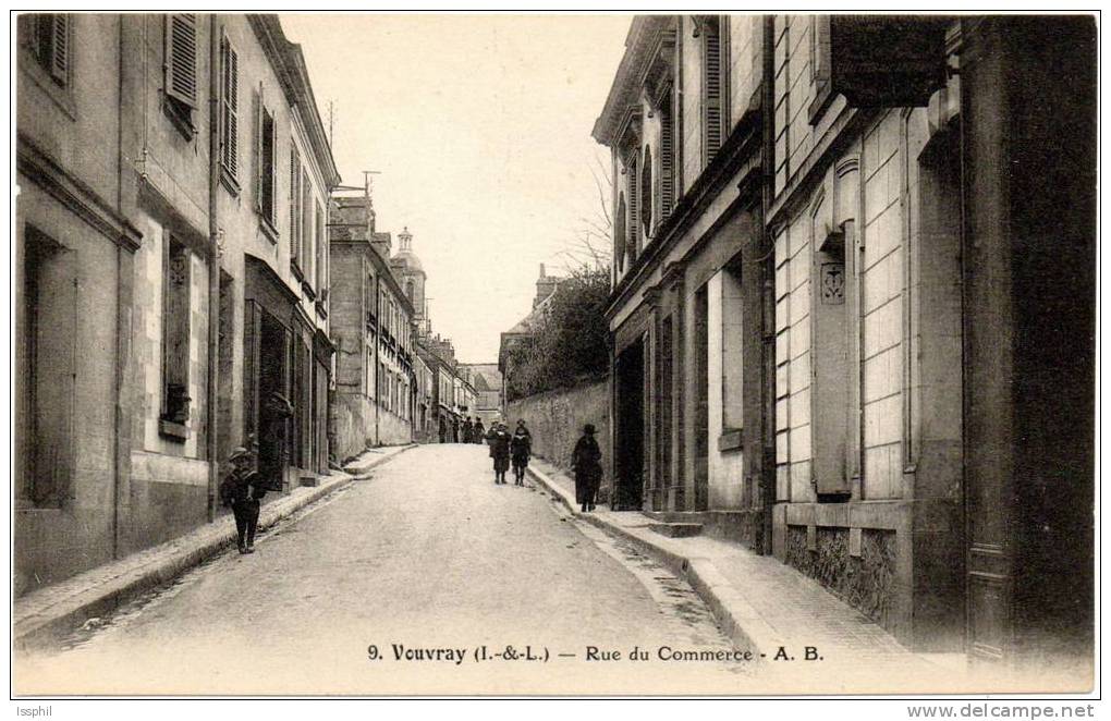 Vouvray (I.-et-L.) Rue Du Commerce - Vouvray