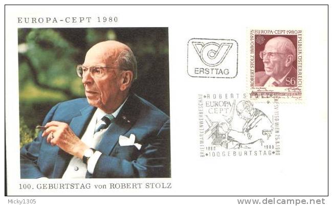 Österreich / Austria - FDC Mi-Nr 1652 (r488) - 1980