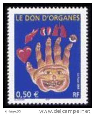 France 2004 " Le Don D´organes " Neuf Qualité Luxe - Neufs
