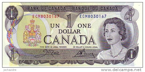 CANADA  1 Dollar  Daté De 1973   Pick 85c    ***** BILLET  NEUF ***** - Kanada