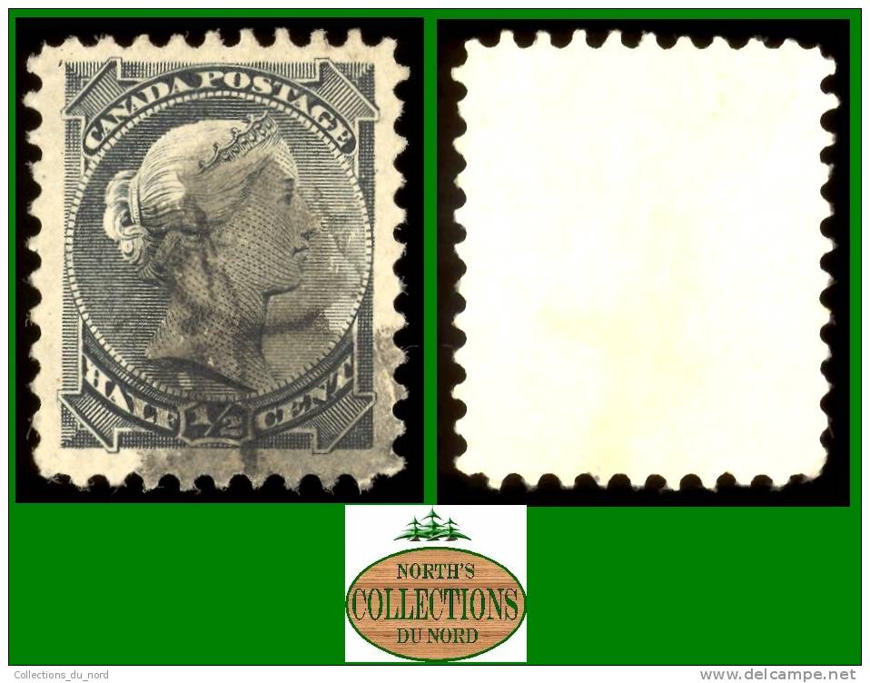 Canada (Unitrade & Scott 34 - Small Queens Issue/ Émission Des Petites Reines, (o) F - Gebruikt