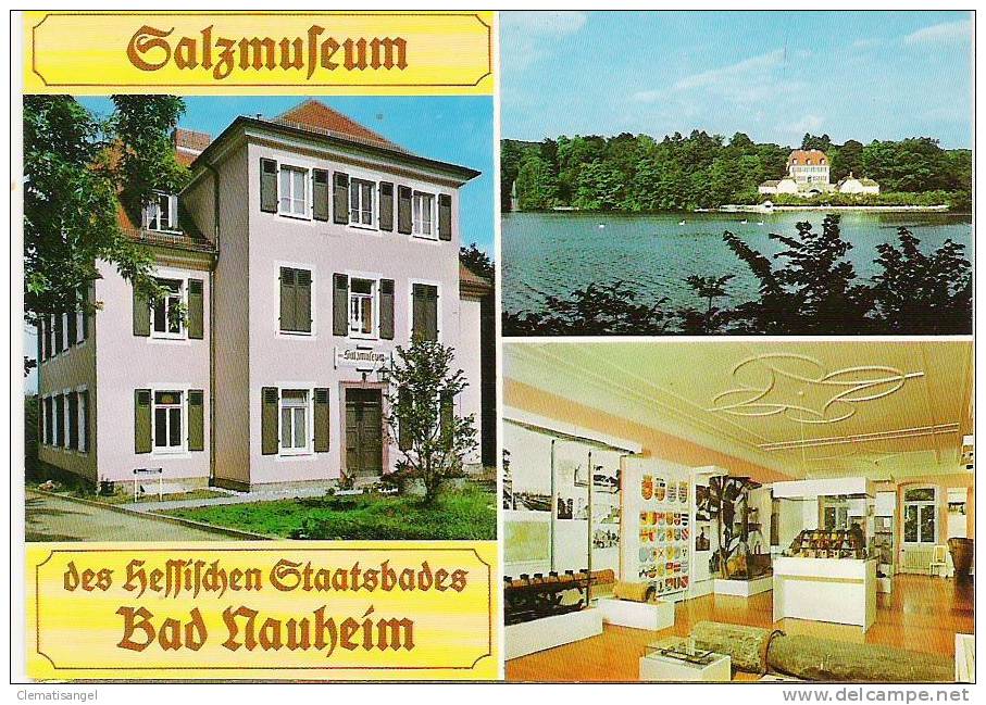 TOP!! BAD NAUHEIM * SALZMUSEUM DES HESSISCHEN STAATSBADES * 1960 *!! - Bad Nauheim