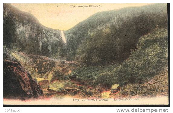 1925 France 63 Mont Dore  Daguin Thermes  Terme Thermal   Sur Carte - Bäderwesen