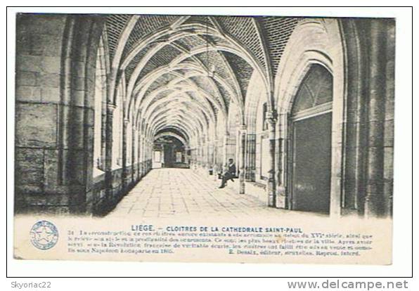 LIEGE  -- Cloîtres De La Cathédrale - Luik