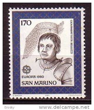 Y7531 - SAN MARINO Ss N°1054 - SAINT-MARIN Yv N°1011 ** EUROPA CEPT - Unused Stamps