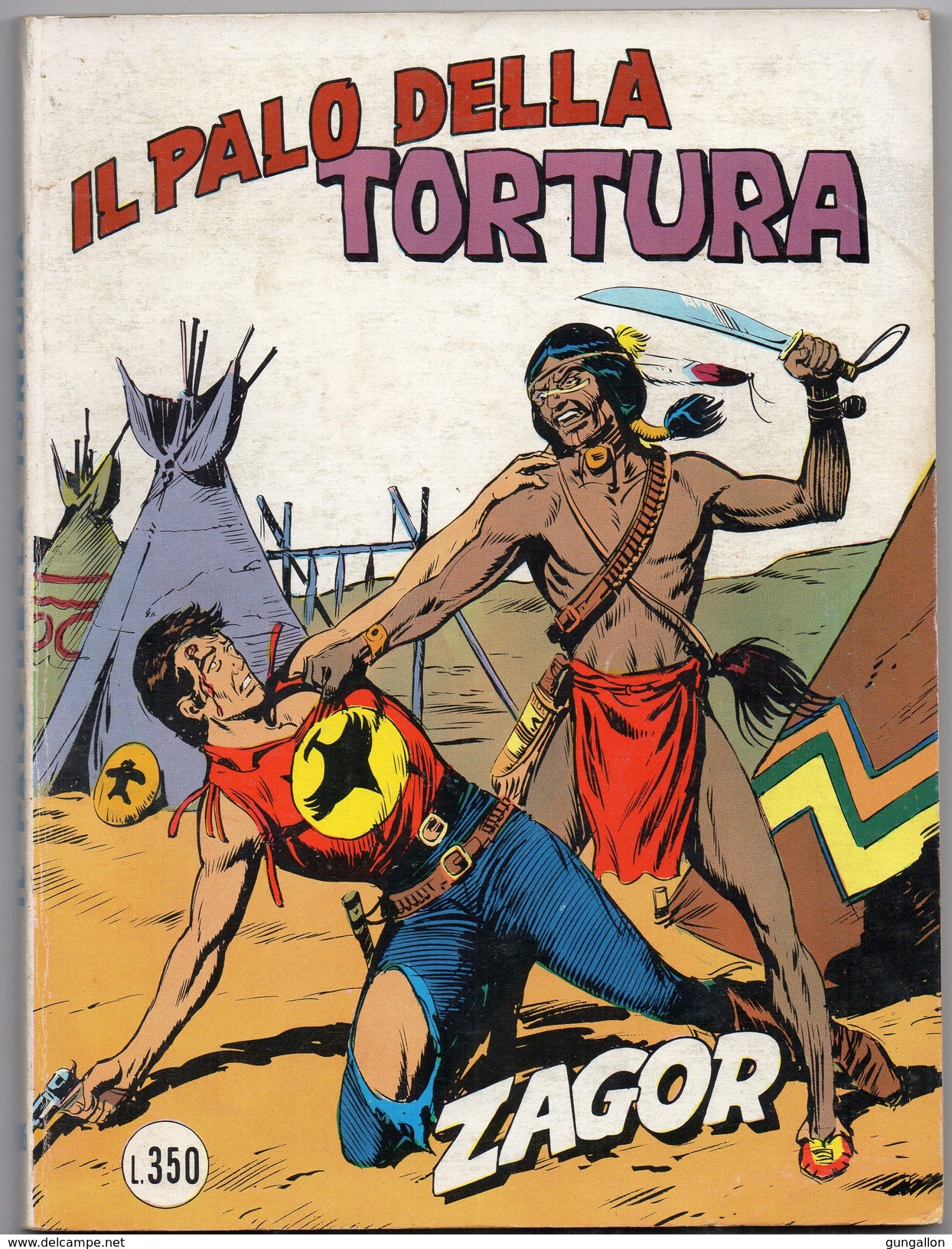 Zagor  Zenith(Daim Press 1976) N. 186 - Zagor Zenith