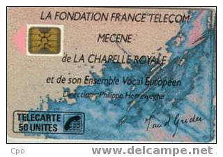 # France 65B F77 CHAPELLE ROYALE 3 Impression Fine 50u Sc4 06.89 Tres Bon Etat - 1989