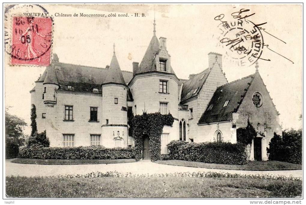 Vouvray - Château De Moncontour, Coté Nord - Vouvray