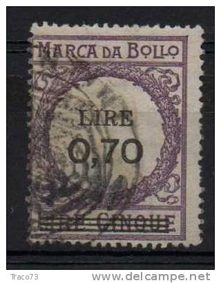 MARCA DA BOLLO A TASSA FISSA - Centesimi 70 SU 5 Lire - Revenue Stamps