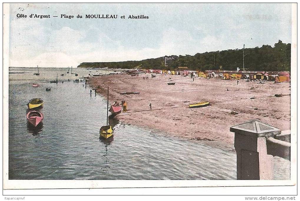 33 Gironde :  Plage Du Moulleau Et Abatilles Proche Arcachon - Autres & Non Classés