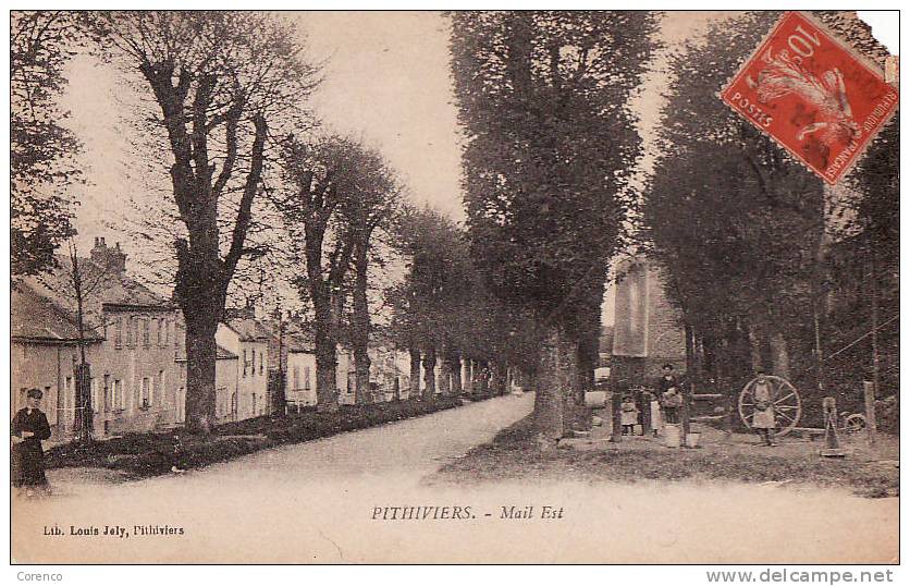 1248   45  PITHIVIERS   Mail Est - Pithiviers