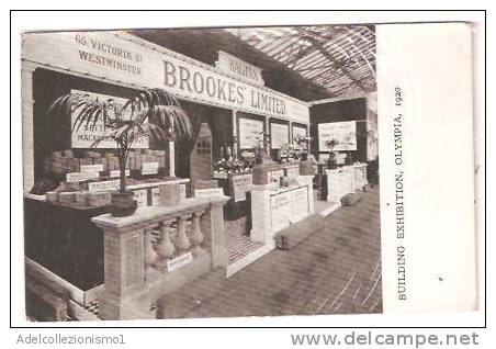 23032)cartolina Illustratoria  Building Exhibition - Olimpia 1920 - Scarborough