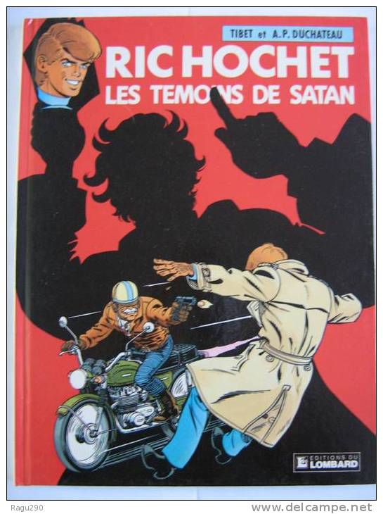 RIC HOCHET N° 46 LES TEMOINS DE SATAN  En édition Originale - Ric Hochet