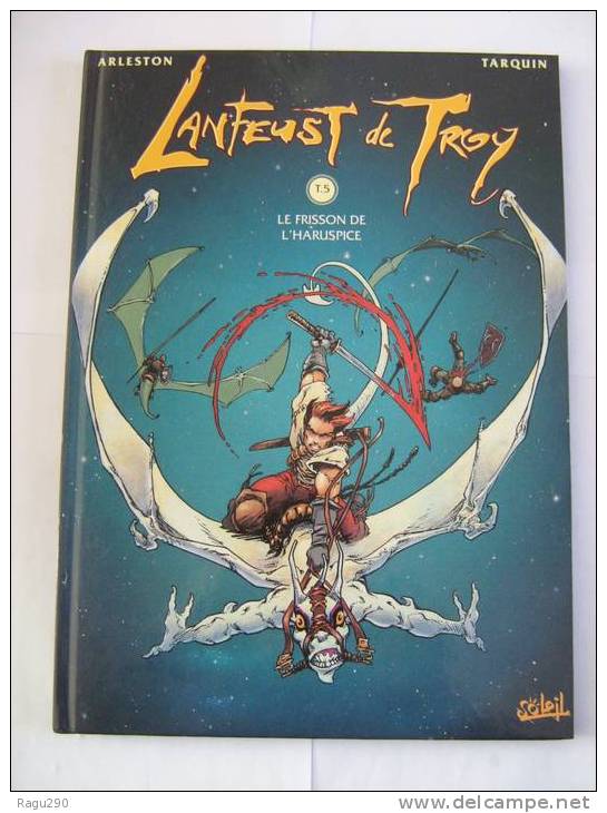 LANFEUST DE TROY N° 5  LE FRISSON DE L´  HARUSPICE  En édition Originale - Lanfeust De Troy