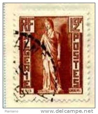 PIA - ALGERIE - 1952 : Statues : Isis De Cherchell - (Yv 289) - Oblitérés