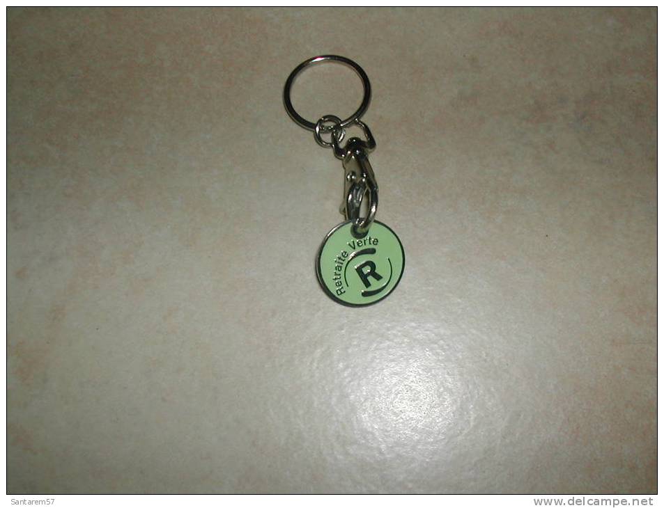 Porte Clefs Publicitaire Advertising Key Chains Jeton Caddie Crédit Agricole Lorraine FRANCE - Sleutelhangers