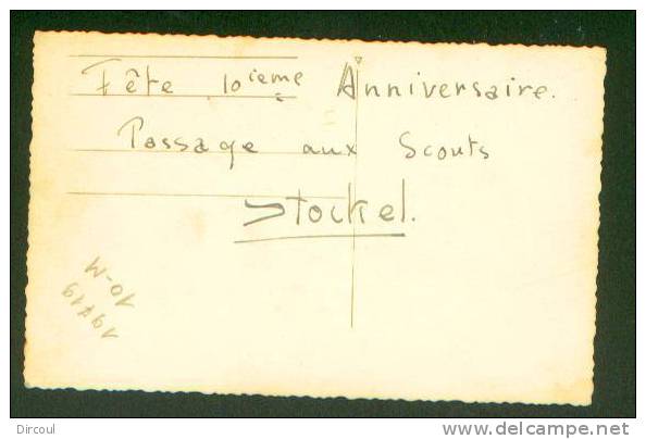 11731 -    Stockel     Scouts -  " Carte Photo " - Woluwe-St-Pierre - St-Pieters-Woluwe