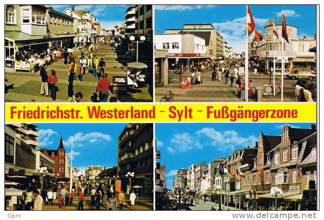 WESTERLAND  SYLT  Friedrichstr  Meerbild - Sylt