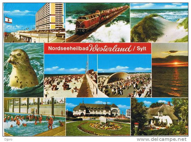 Nordseeheilbad Westerland  Sylt   Meerbild - Sylt