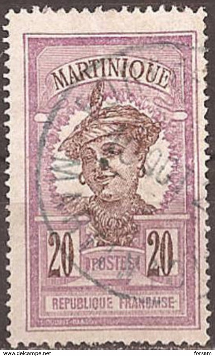 MARTINIQUE..1908..Michel # 62...used. - Gebraucht