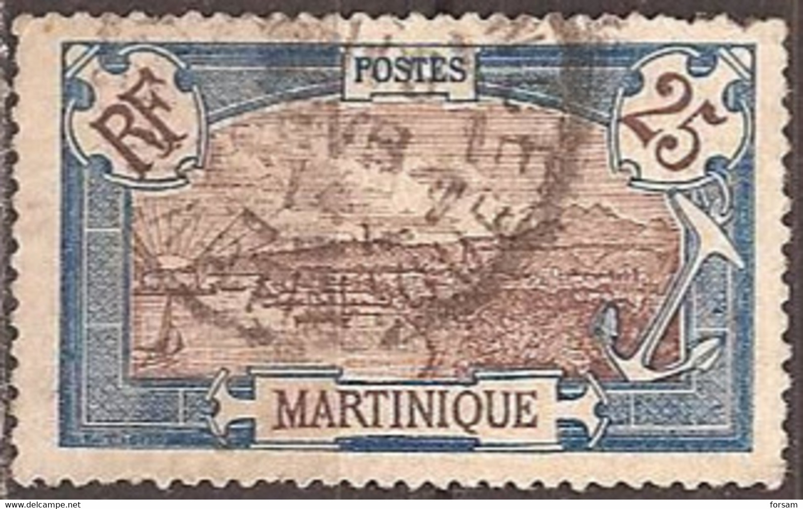 MARTINIQUE..1908..Michel # 63...used. - Gebraucht