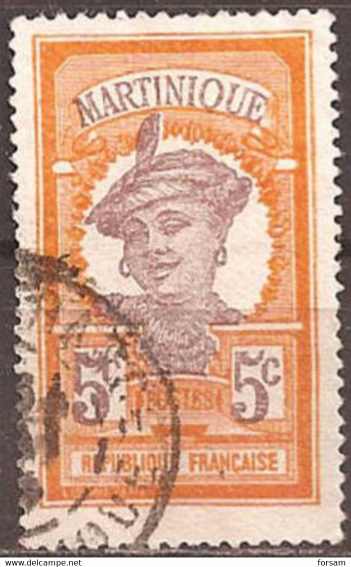 MARTINIQUE..1922..Michel # 84...used. - Gebraucht