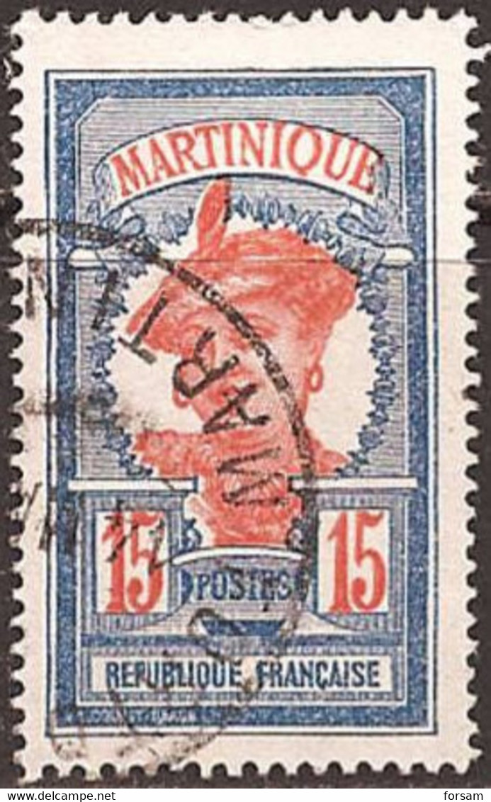 MARTINIQUE..1922..Michel # 88...used. - Gebraucht