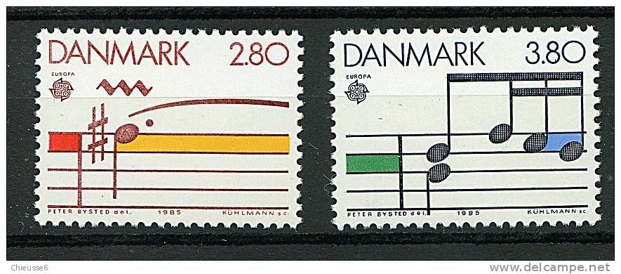 Danemark ** N° 839/840 - Europa 1985 - Unused Stamps