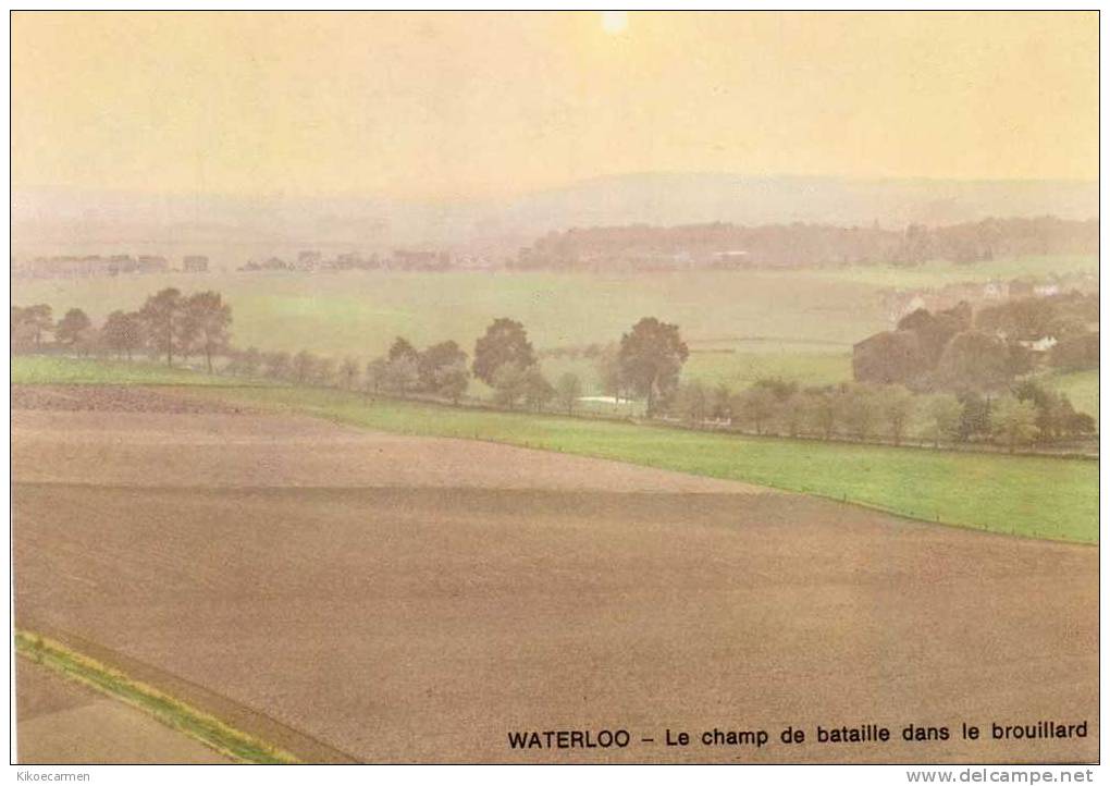 WATERLOO Le Champ De Battaille NAPOLEON Meteorologique - Metereologia Campo Battaglia Napoleone - French Revolution