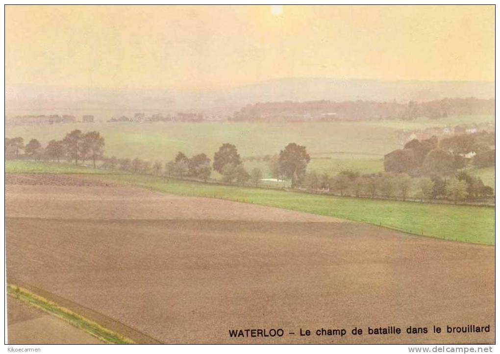 WATERLOO Le Champ De Battaille NAPOLEON Meteorologique - Metereologia Campo Battaglia Napoleone - Rivoluzione Francese