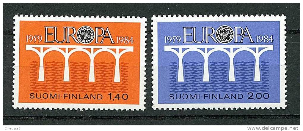 Finlande ** N° 908/909 - Europa 1984 - - Neufs