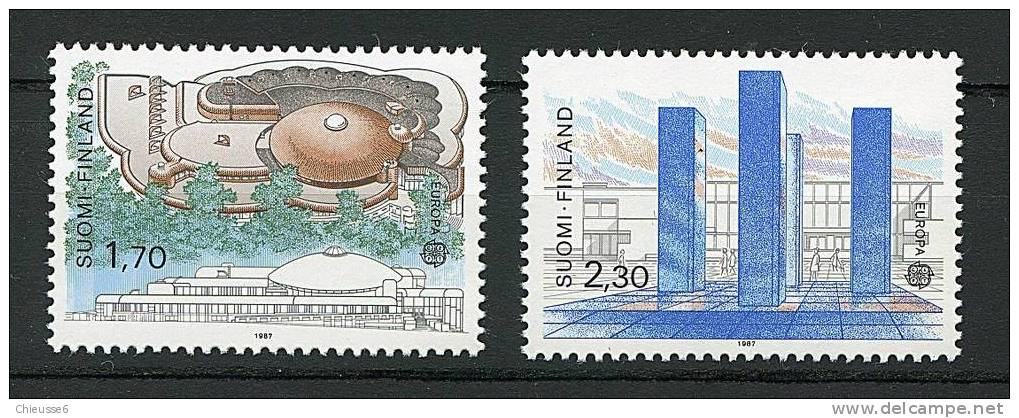 Finlande ** N° 985/986 - Europa 1987 - Unused Stamps