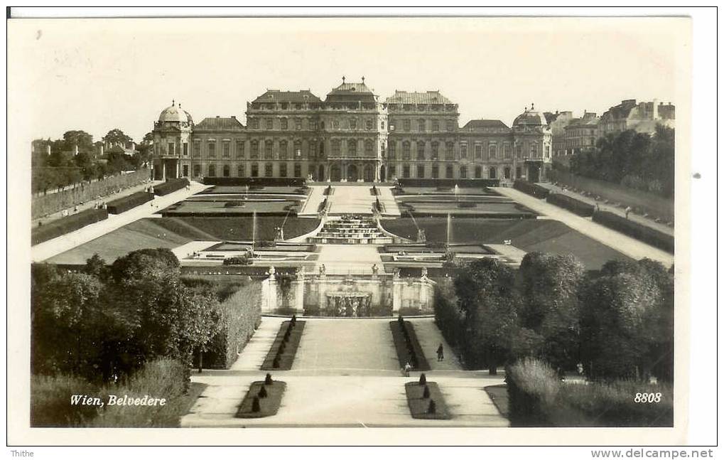 VIENNE WIEN Belvédère - Belvedere