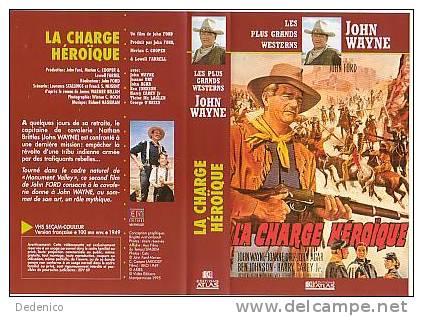 John WAYNE :  LA CHARGE HEROÏQUE - Western / Cowboy