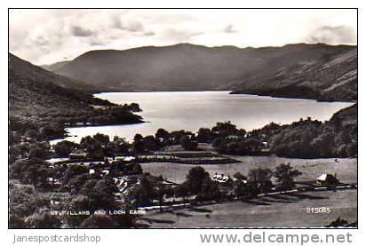 St Fillans & Loch Earn - REAL PHOTO PCd - PERTHSHIRE - Scotland - Perthshire