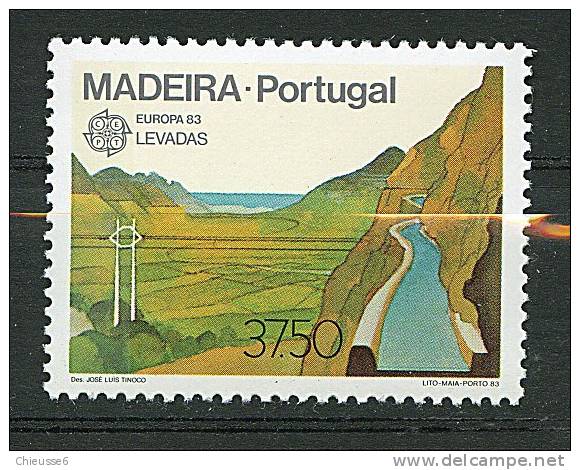 Madère** N° 89 - Europa 1983 - - Madeira