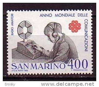 Y7596 - SAN MARINO Ss N°1121 - SAINT-MARIN Yv N°1076 ** COMMUNICATIONS - Unused Stamps