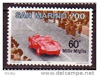 Y7651 - SAN MARINO Ss N°1199 - SAINT-MARIN Yv N°1152 ** Automobilisme - Neufs